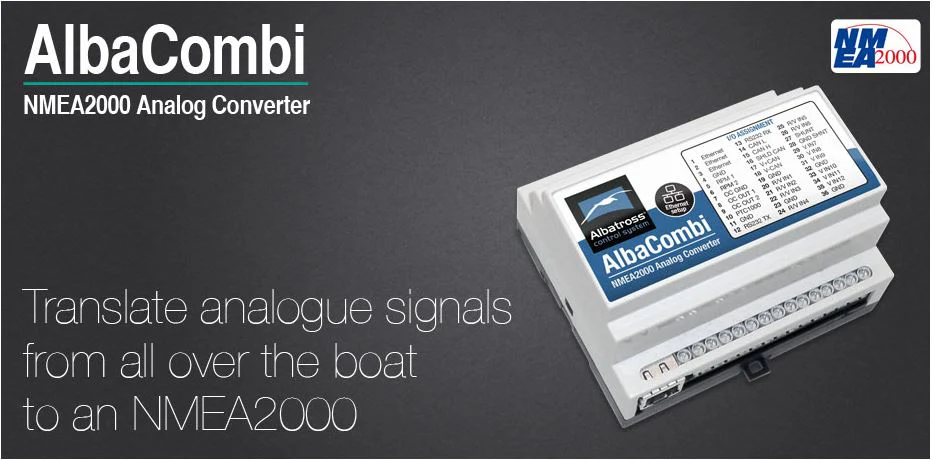Alba-Combi Engine Monitor and Analog to NMEA 2000 Signal Converter - Image 10