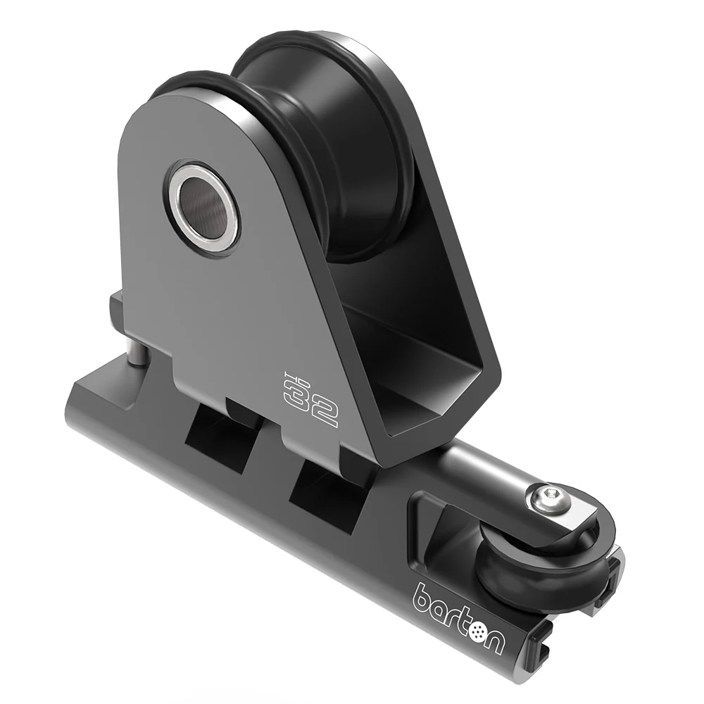 Barton 32mm Towable Genoa Car 2:1 Purchase - Heavy Duty - Black [32211HDB]