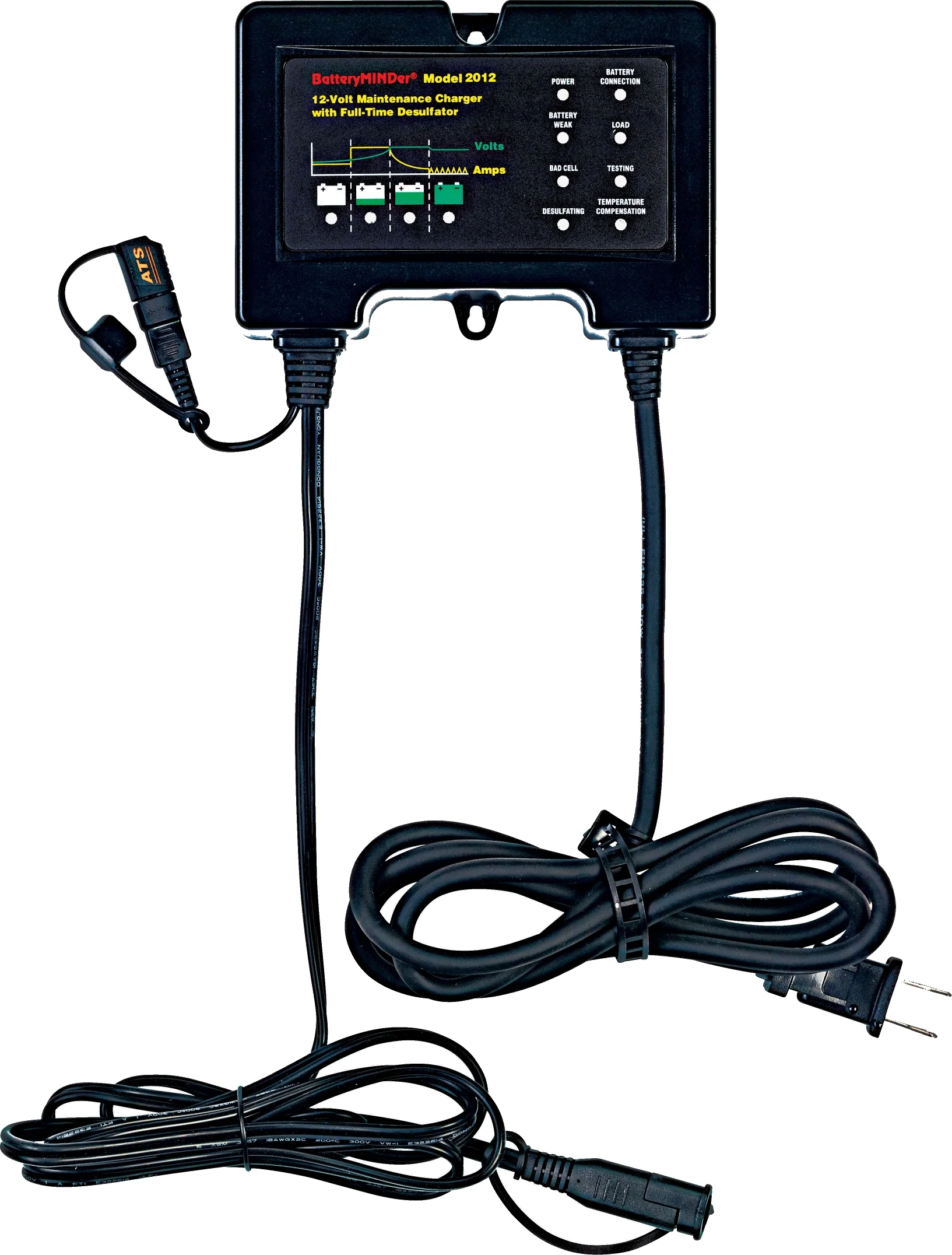 BatteryMINDer 2012 12 Volt 2 Amp (12V 2A) Charger-Maintainer-Desulfator - Image 2