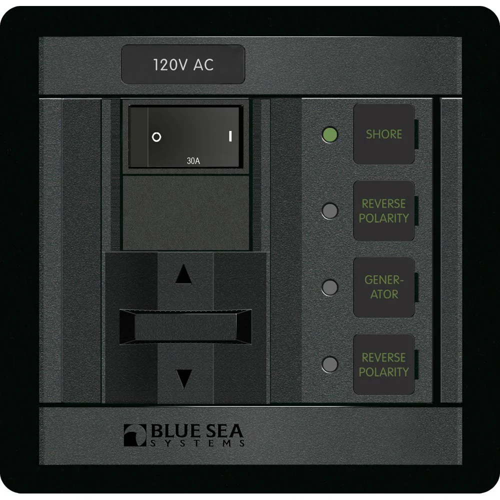 Blue Sea 1208 120V AC 2 Sources - 30A [1208]