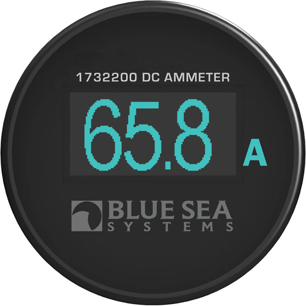 Blue Sea 1732200 Mini OLED Ammeter - Blue [1732200] - Image 2