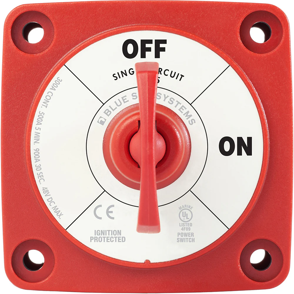 Blue Sea 6005 m-Series (Mini) Battery Switch Single Circuit ON/OFF [6005] - Image 5