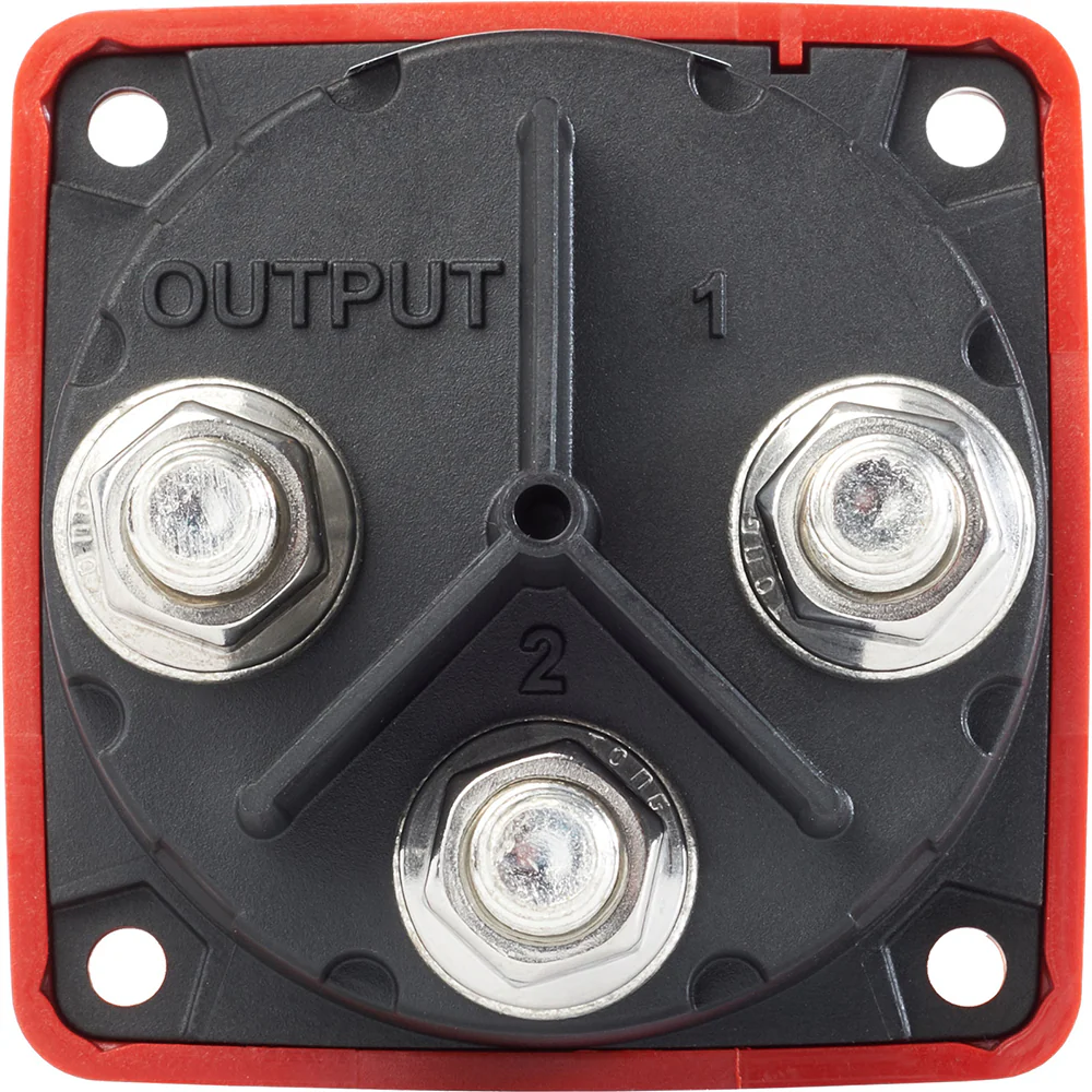 Blue Sea 6007 m-Series (Mini) Battery Switch Selector Four Position Red [6007] - Image 2