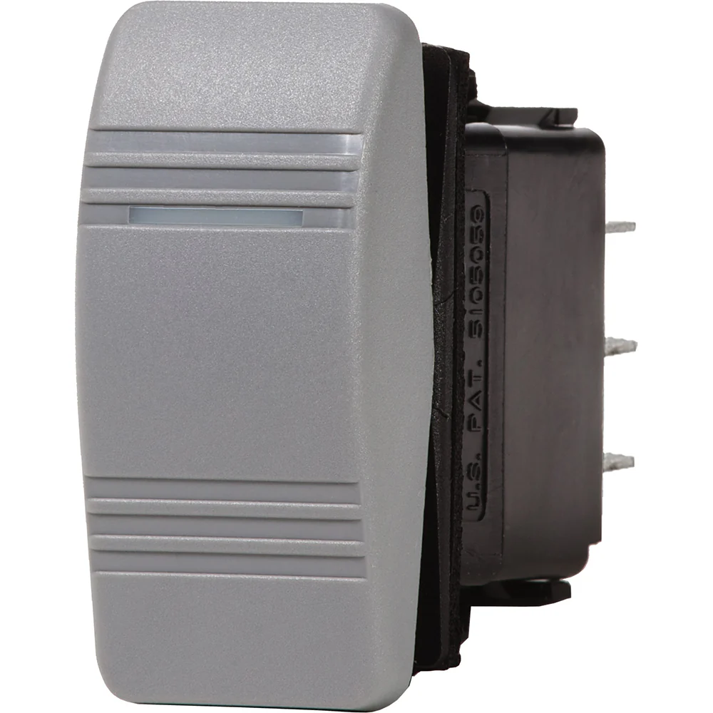 Blue Sea 8230 Water Resistant Contura III Switch - OFF-ON - Grey [8230]