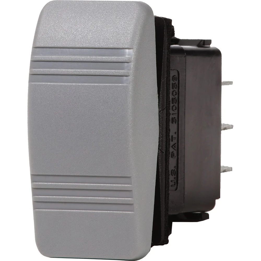 Blue Sea 8231 Water Resistant Contura III Switch - OFF-(ON) - Grey [8231]