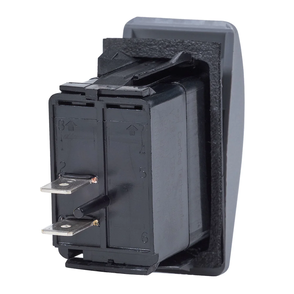Blue Sea 8231 Water Resistant Contura III Switch - OFF-(ON) - Grey [8231] - Image 2