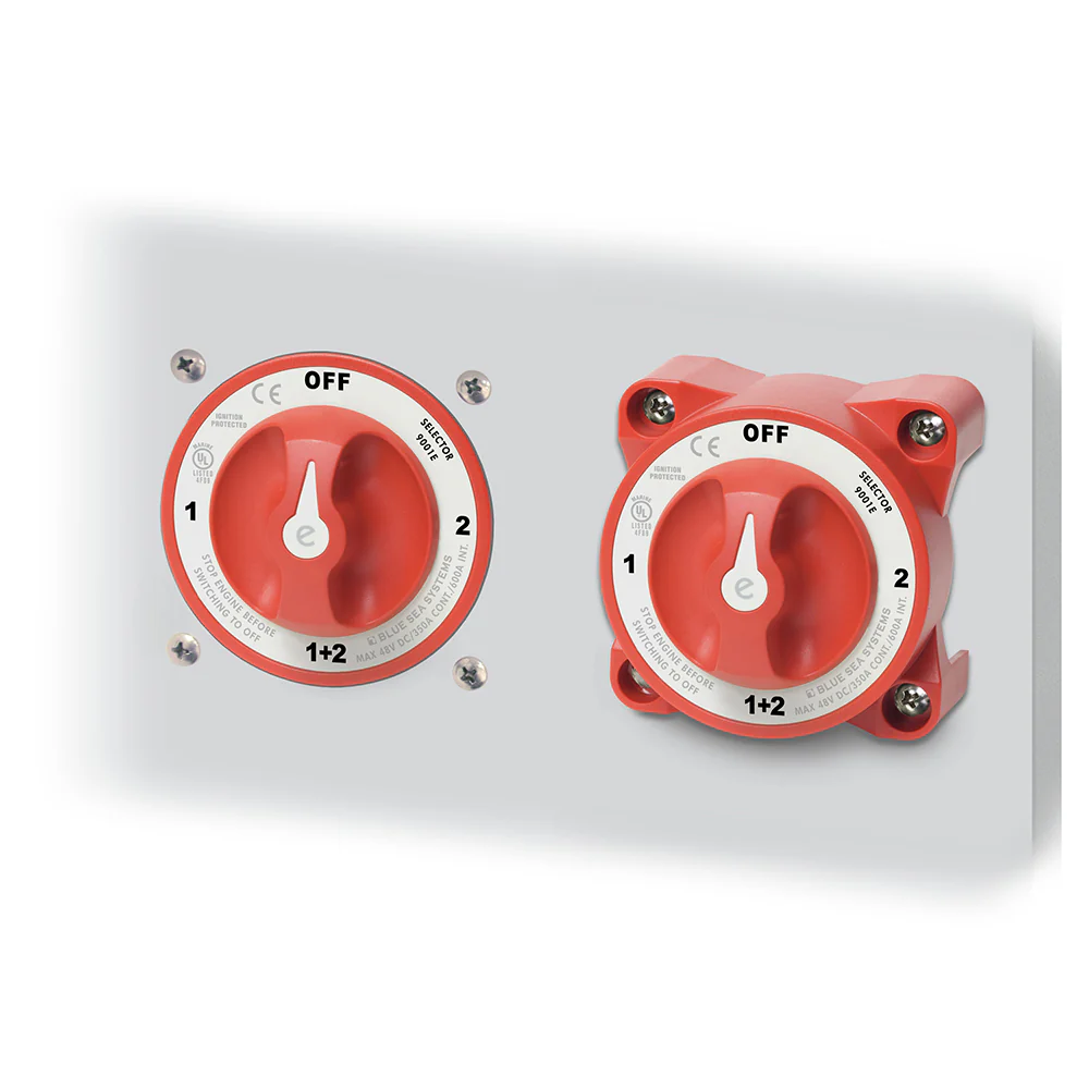 Blue Sea 9002e e-Series Battery Switch Selector w/Alternator Field Disconnect [9002E] - Image 3