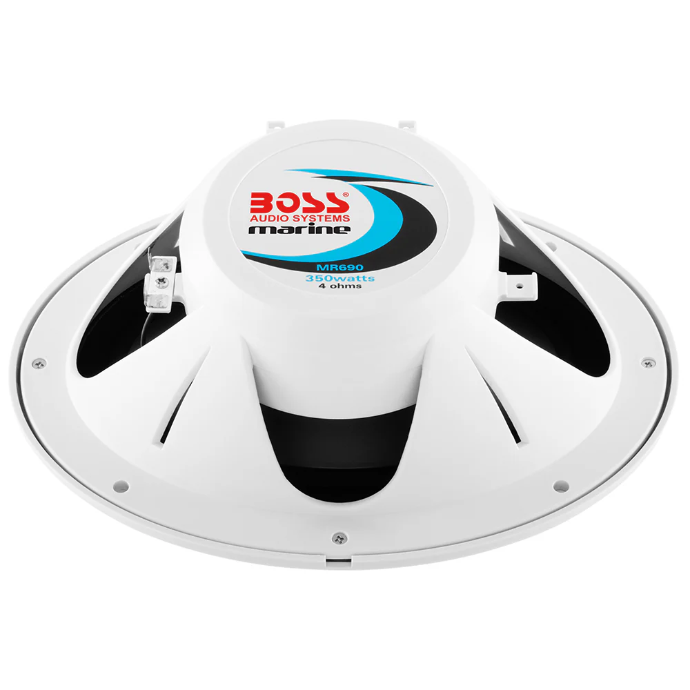 Boss Audio 6"x 9" MR690 Oval Speakers - White - 350W [MR690] - Image 5
