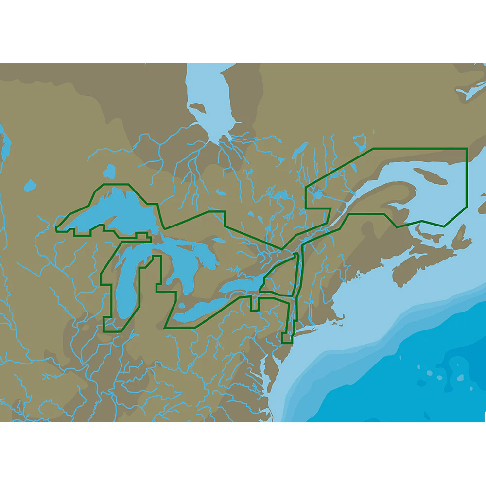 C-MAP 4D NA-D061 Great Lakes  St Lawrence Seaway -microSD/SD [M-NA-D061-MS]