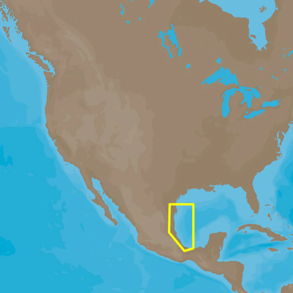 C-MAP  4D NA-D946 Brownsville, TX to Coatzacoalcos, MX [M-NA-D946-MS]