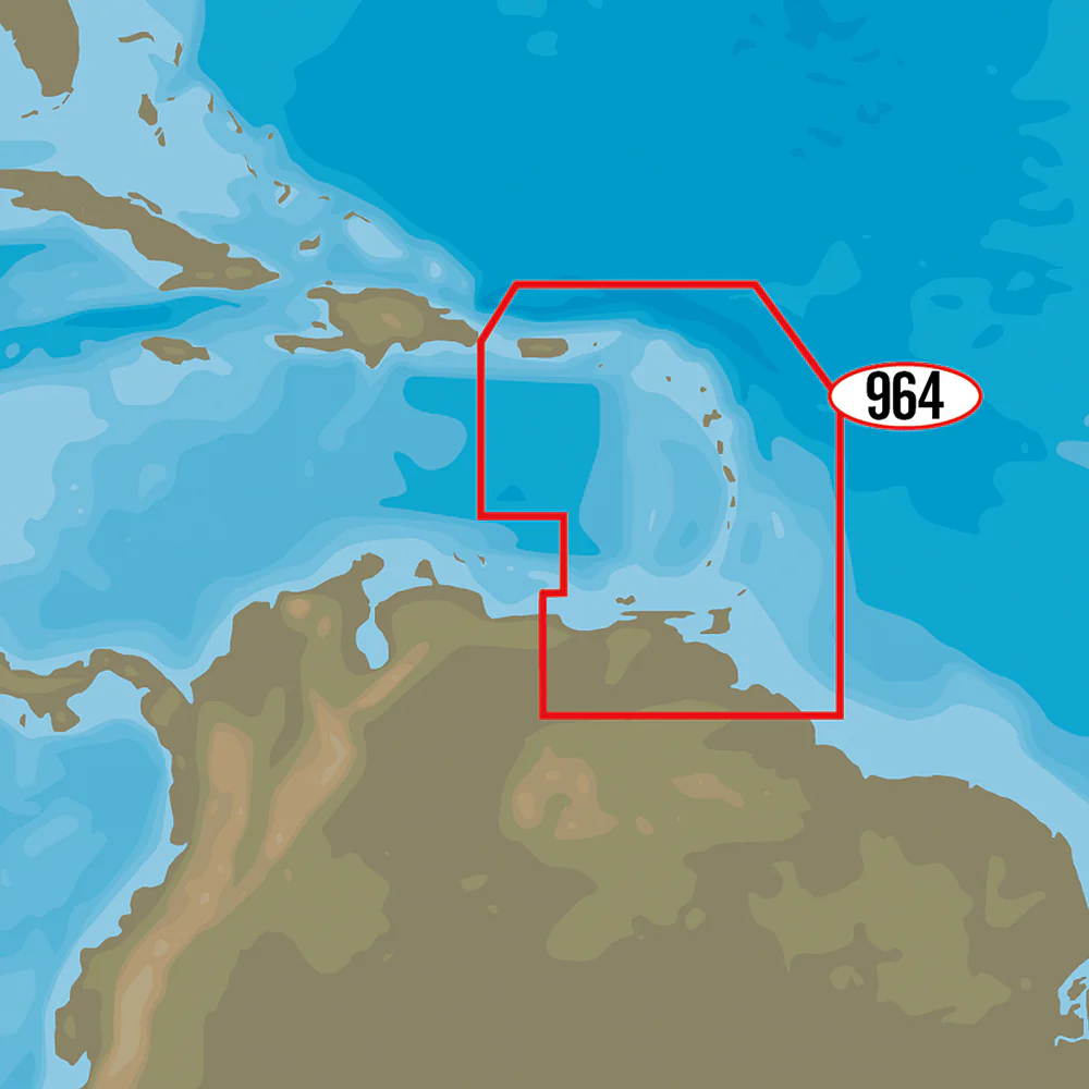 C-MAP 4D NA-D964 - Puerto Rico to Rio Orinoco Local [M-NA-D964-MS]