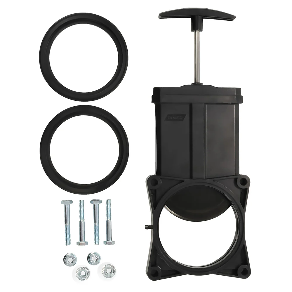 Camco 3" RV Waste Valve w/Plastic Handle [39513] - Image 2
