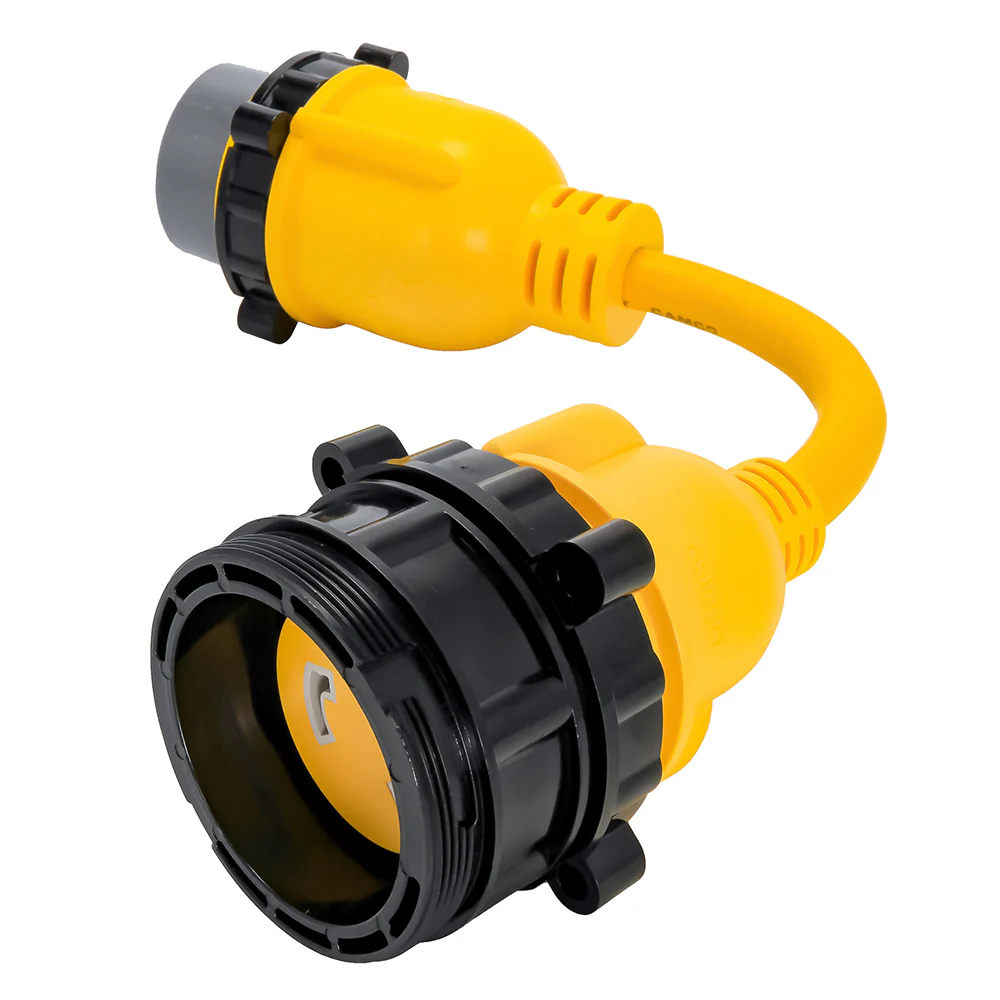 Camco 50AM/30AF Power Grip Marine 12" Locking Adapter - M-Lock/F-Locking Adapter [55625] - Image 5