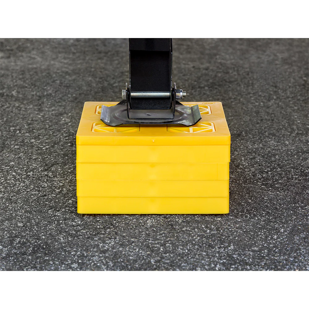 Camco FasTen Leveling Blocks w/T-Handle - 2x2 - Yellow *10-Pack [44512] - Image 3