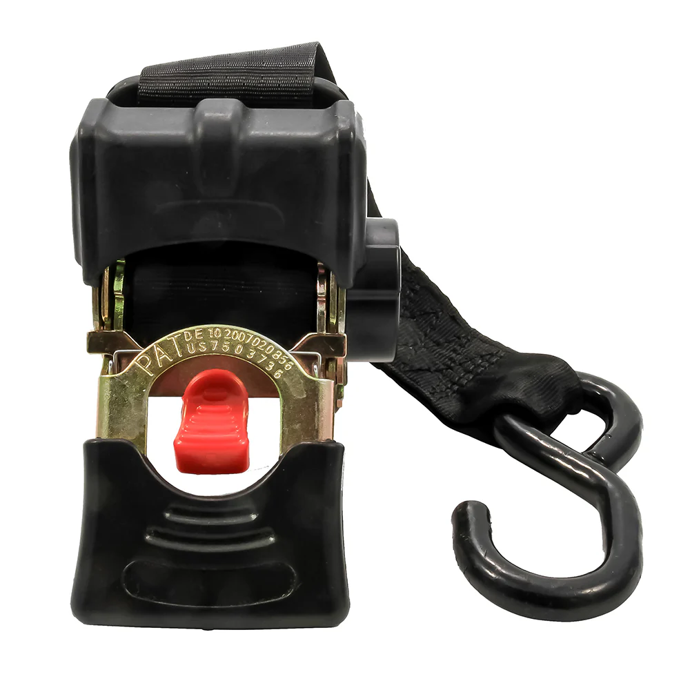 Camco Retractable Tie Down Straps - 2" Width 5.5 Bolt On [50030] - Image 4