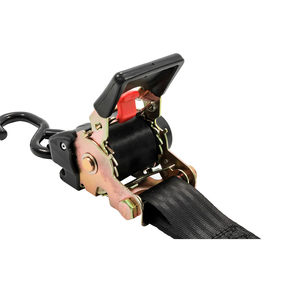 Camco Retractable Tie Down Straps - 2" Width 6 Dual Hooks [50031] - Image 3