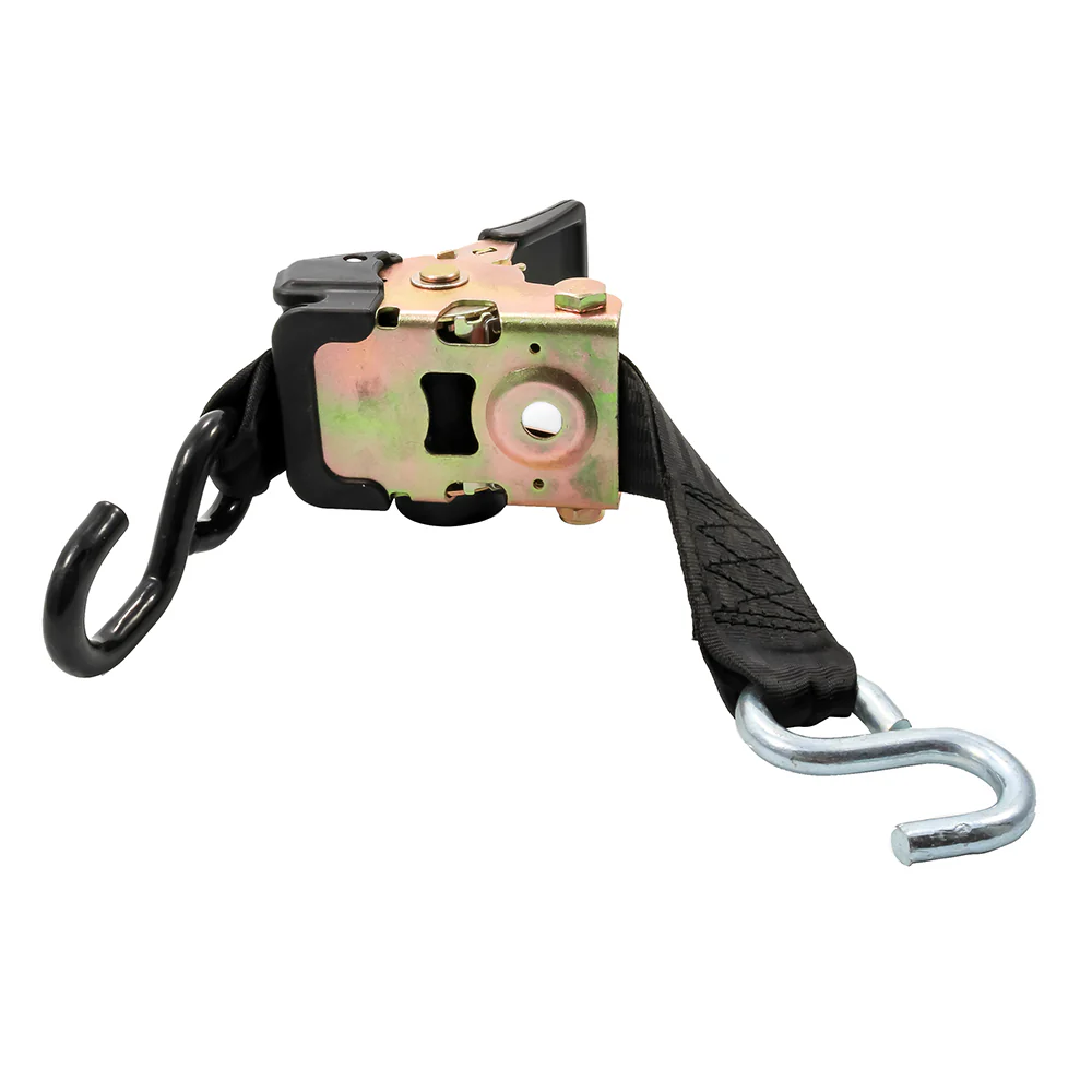 Camco Retractable Tie Down Straps - 2" Width 6 Dual Hooks [50031] - Image 4