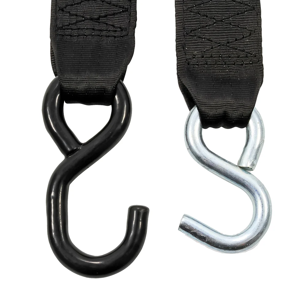 Camco Retractable Tie Down Straps - 2" Width 6 Dual Hooks [50031] - Image 5