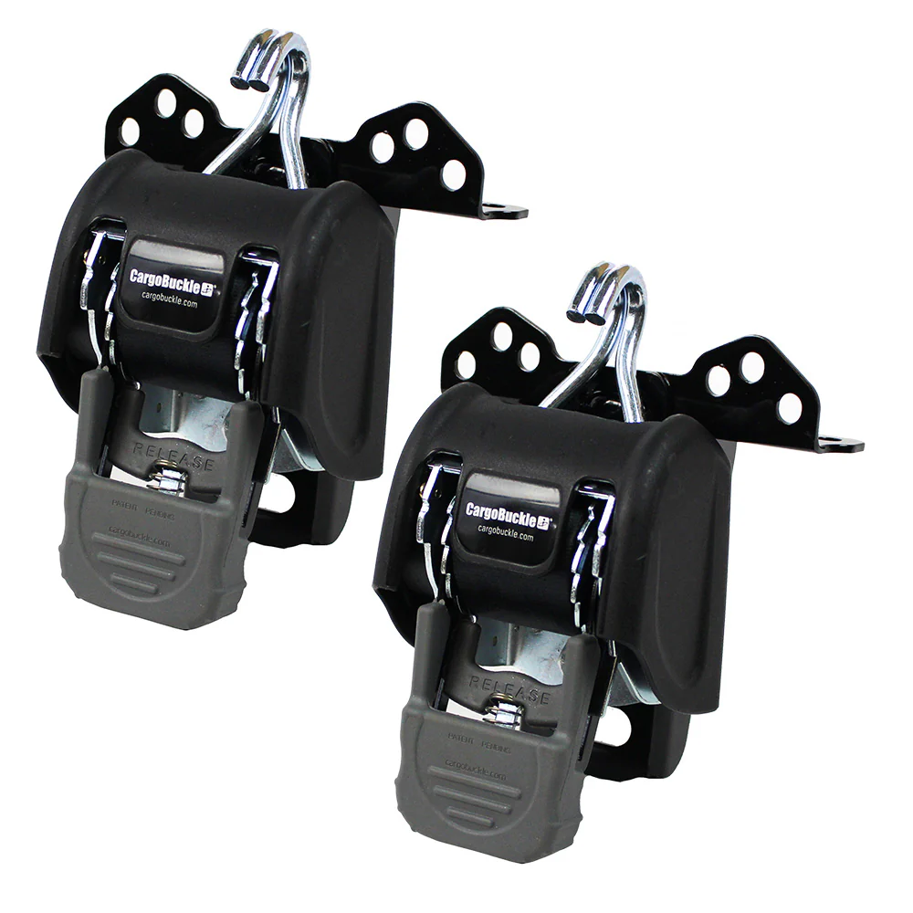 CargoBuckle Universal Ladder Rack Tie-Down System - 2" Retractable Tie-Down - 1 Pair [F153180] - Image 2
