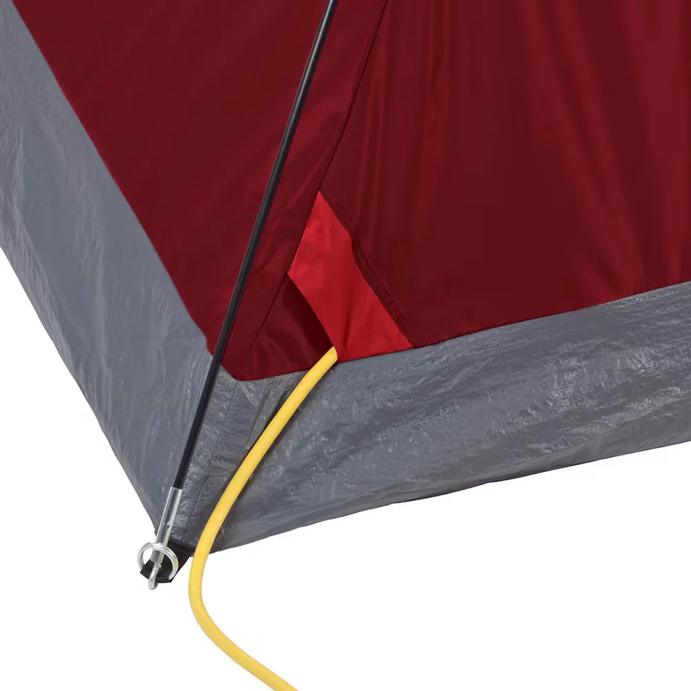 Coleman 4-Person Flatwoods II Lightweight Dome Camping Tent - Red [2207389] - Image 3