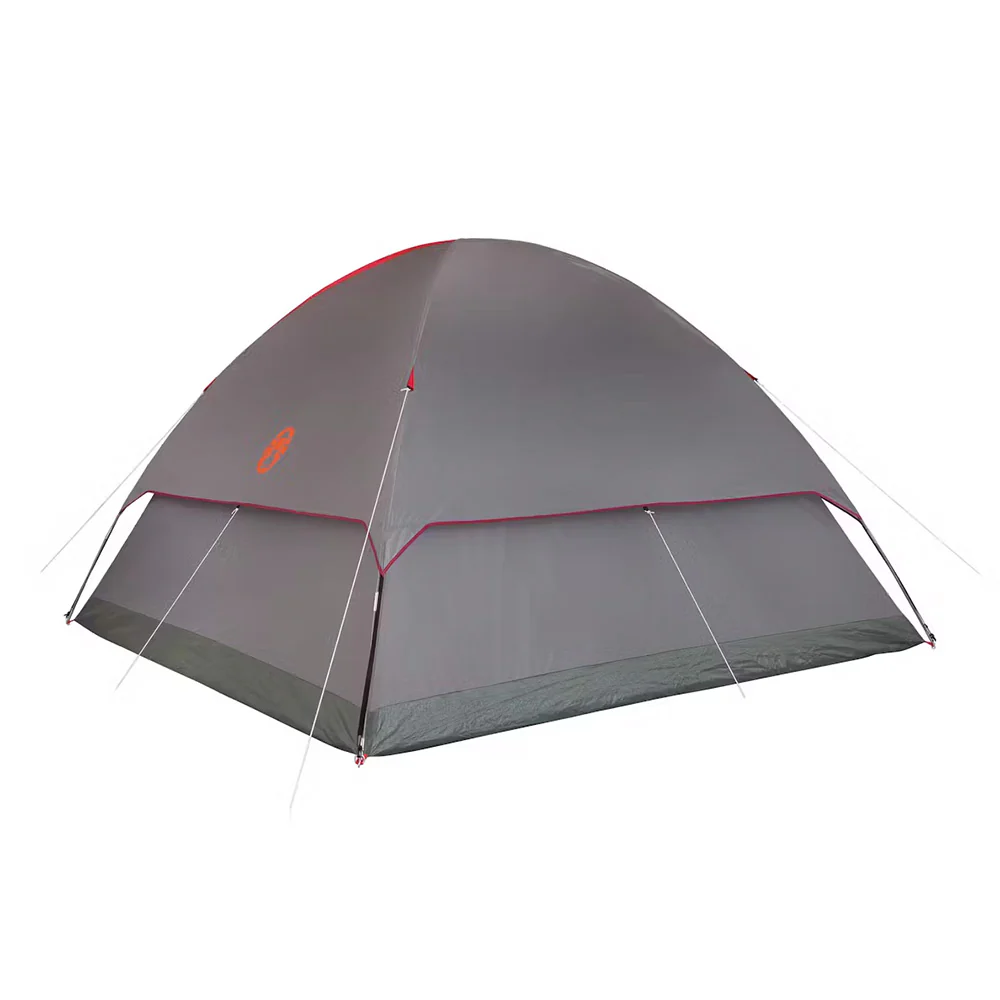 Coleman 6-Person Flatwoods II Lightweight Dome Camping Tent - Red [2207385] - Image 3