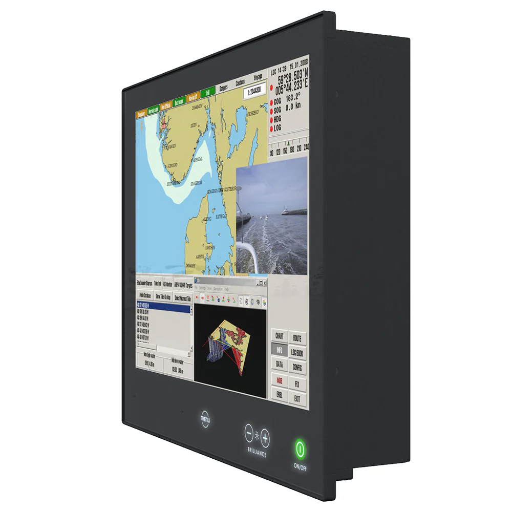Hatteland Series X G2 15" HBT High Bright w/Touch [HD 15T22 MMD MA1 FHGP] - Image 2