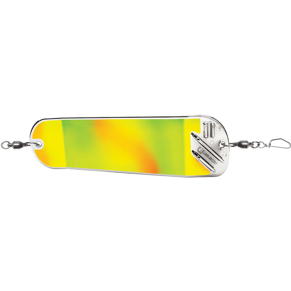 Luhr-Jensen Money Roll Flasher - 11" - Glow Biohazard [5860-011-1756] - Image 2