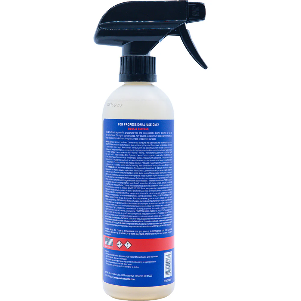 Malco Deck  Surface Spray All Purpose Cleaner - 16oz [166016] - Image 2