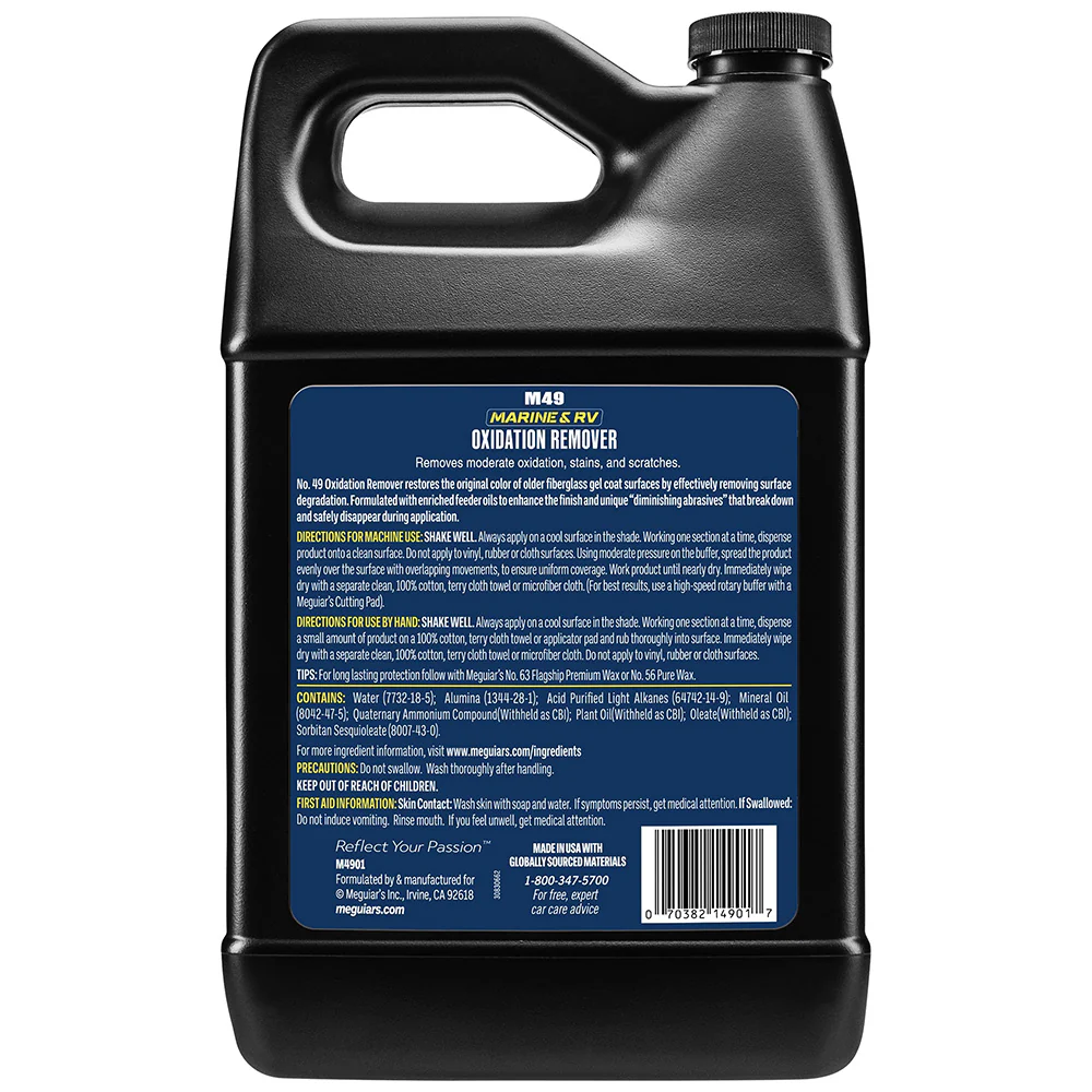 Meguiar's #49 Mirror Glaze HD Oxidation Remover - 1 Gallon [M4901] - Image 2