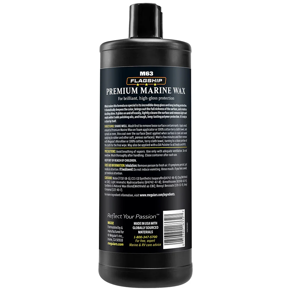 Meguiar's Flagship Premium Marine Wax - 32oz [M6332] - Image 2