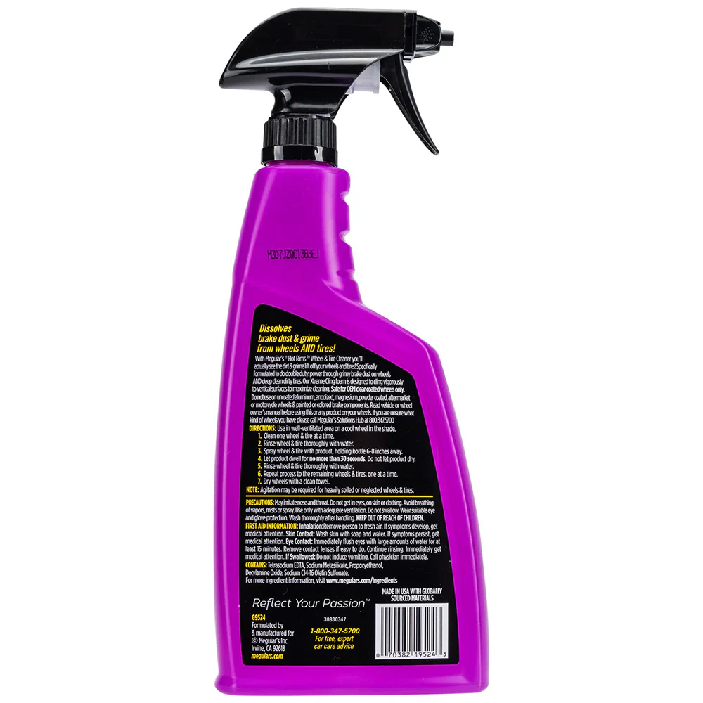 Meguiar's Hot Rims Wheel  Tire Cleaner - 24oz [G9524] - Image 2