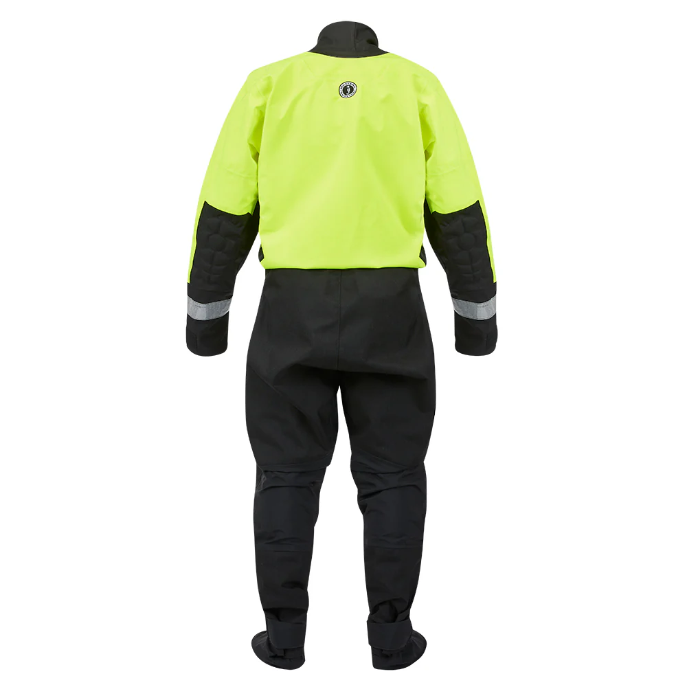 Mustang MSD576 Water Rescue Dry Suit - Fluorescent Yellow Green-Black - XXL [MSD57602-251-XXL-101] - Image 2