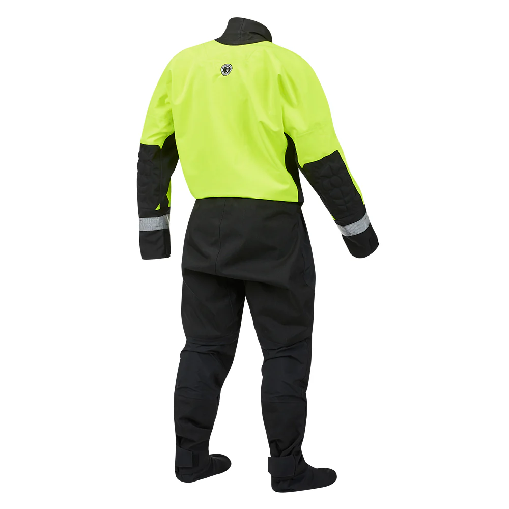 Mustang MSD576 Water Rescue Dry Suit - Fluorescent Yellow Green-Black - XXL [MSD57602-251-XXL-101] - Image 4