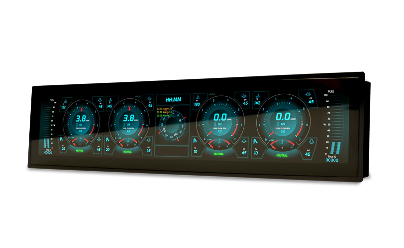 Oceanic Systems MultiEngine Display 20" Wide Format Display - 4161