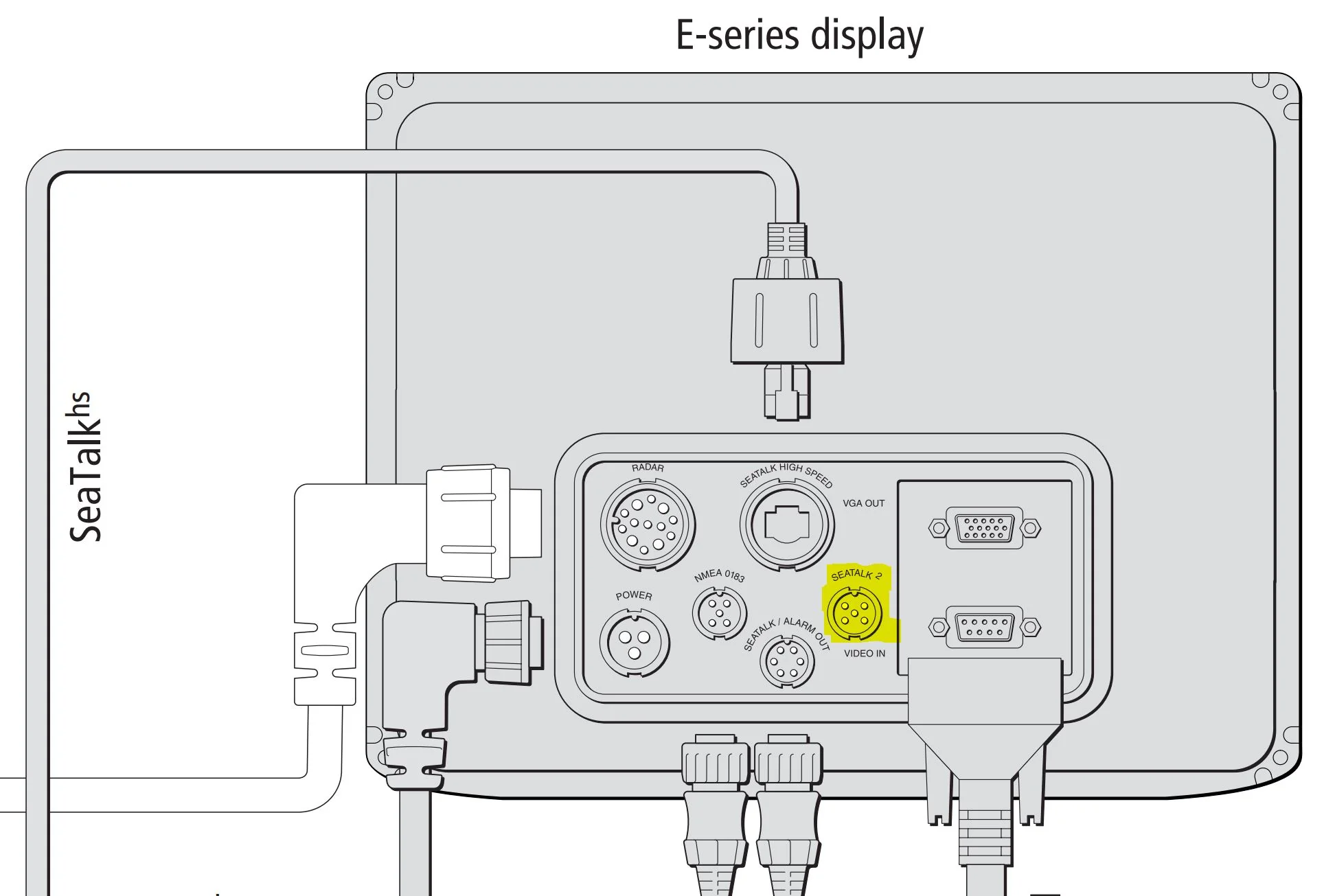 Oceanic Systems Raymarine E Series to NMEA2000 Male 1m  - 3853-1 - Image 3
