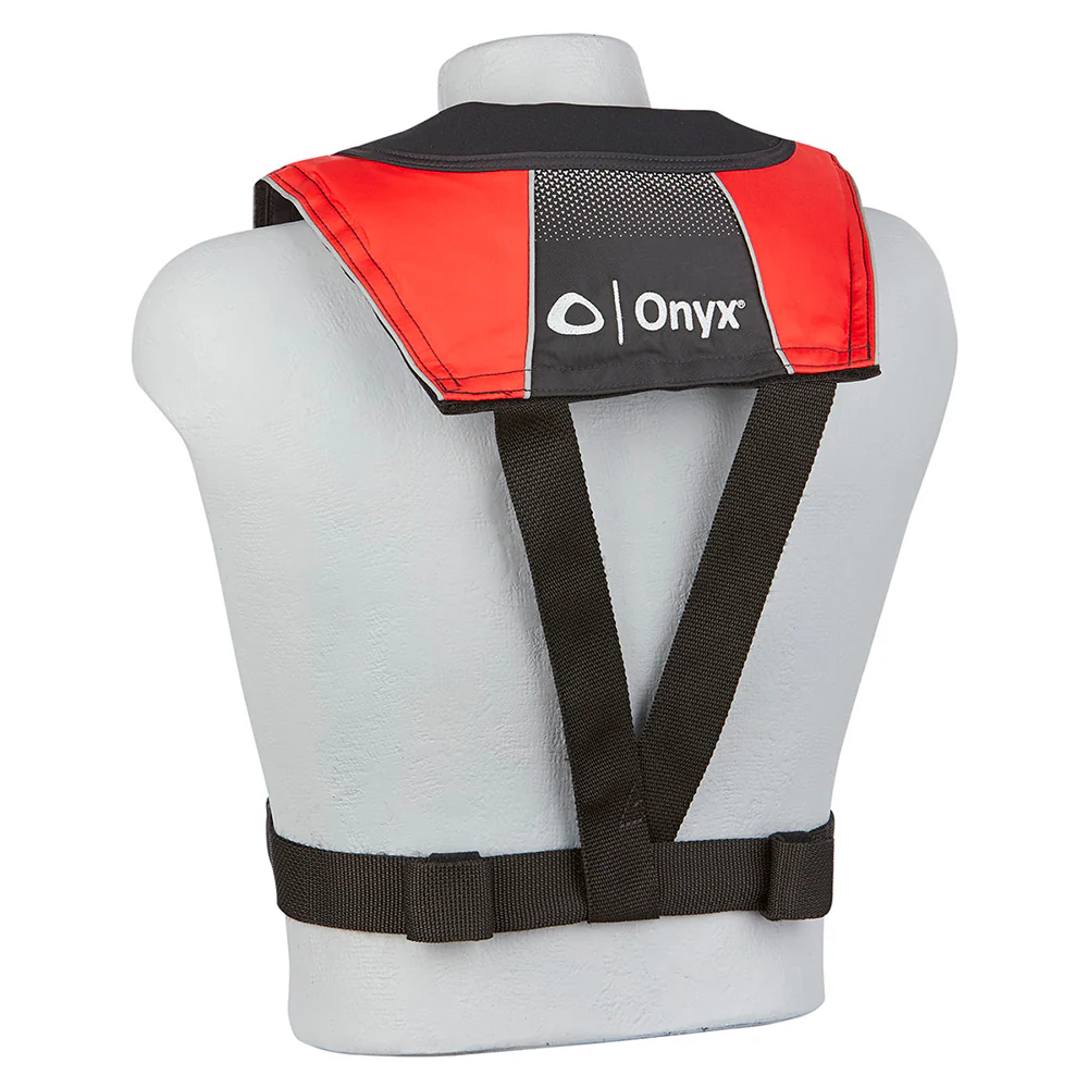 Onyx A/M-24 Series All Clear Automatic/Manual Inflatable Life Jacket - Black/Red - Adult [132200-100-004-20] - Image 2