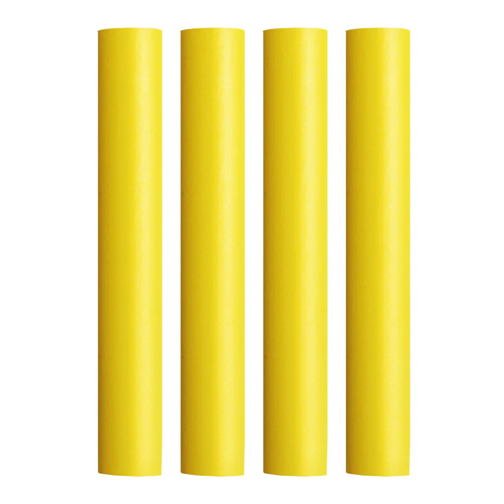 Pacer Battery Cable Heat Shrink Tubing - 3/4" x 12" - Yellow (4-Pieces) [BEHS3/4-12YL-4]