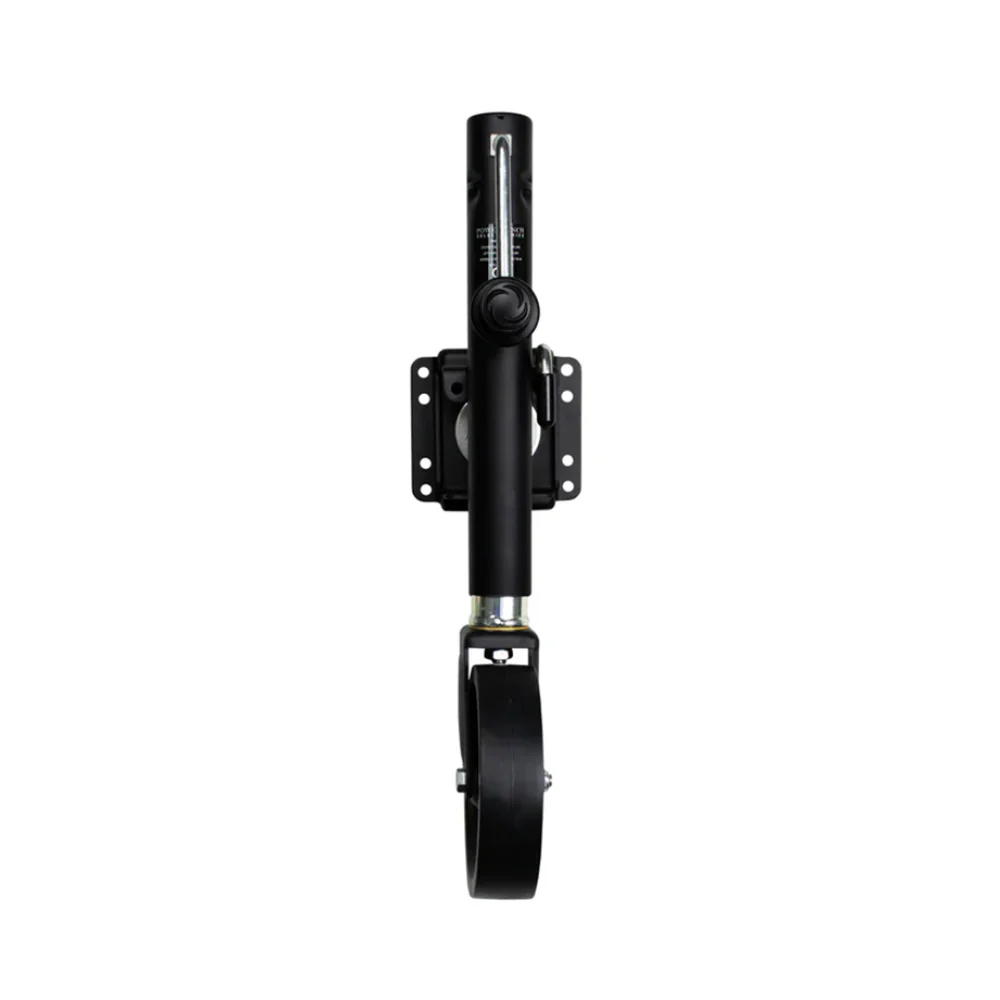 Powerwinch Select Series Jack - 1500lb, Weld-On, Single Wheel, Carbon Black [21400-J-1500-W1-B-R]