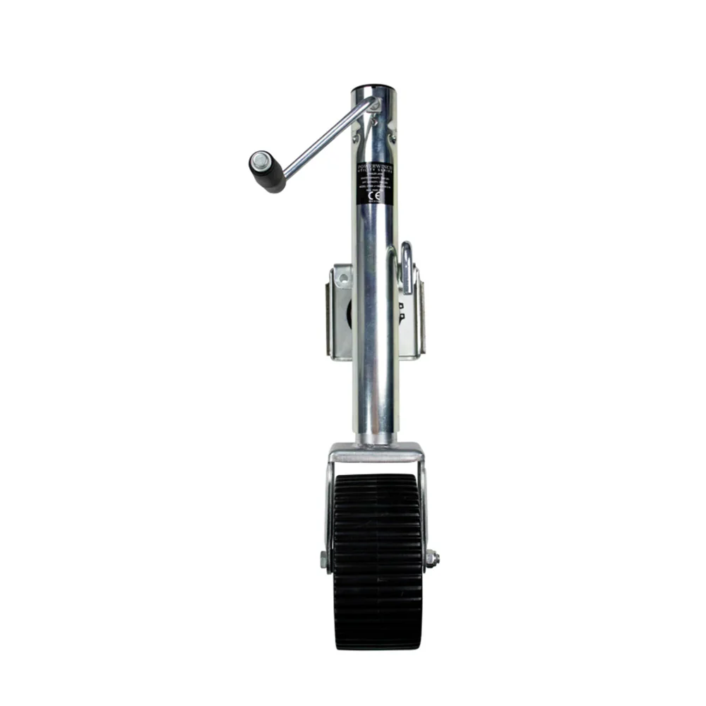 Powerwinch Utility Series Jack - 1500lb, Bolt-On, Single Wheel Wide, Zinc [21500-J-1500-B1W-Z-R]