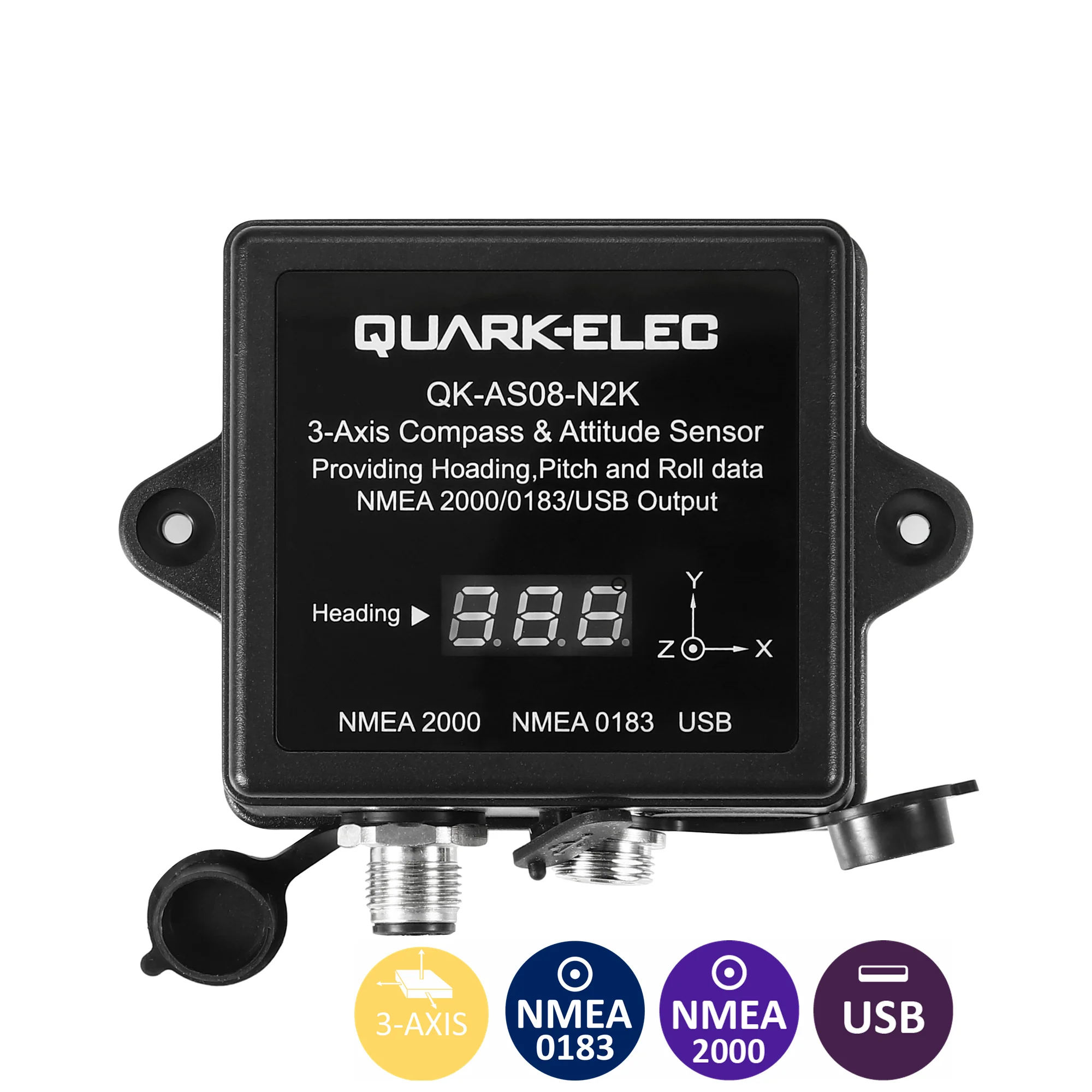 Quark-Elec Three-axis Compass & Attitude Sensor - QK-AS08 - Image 3