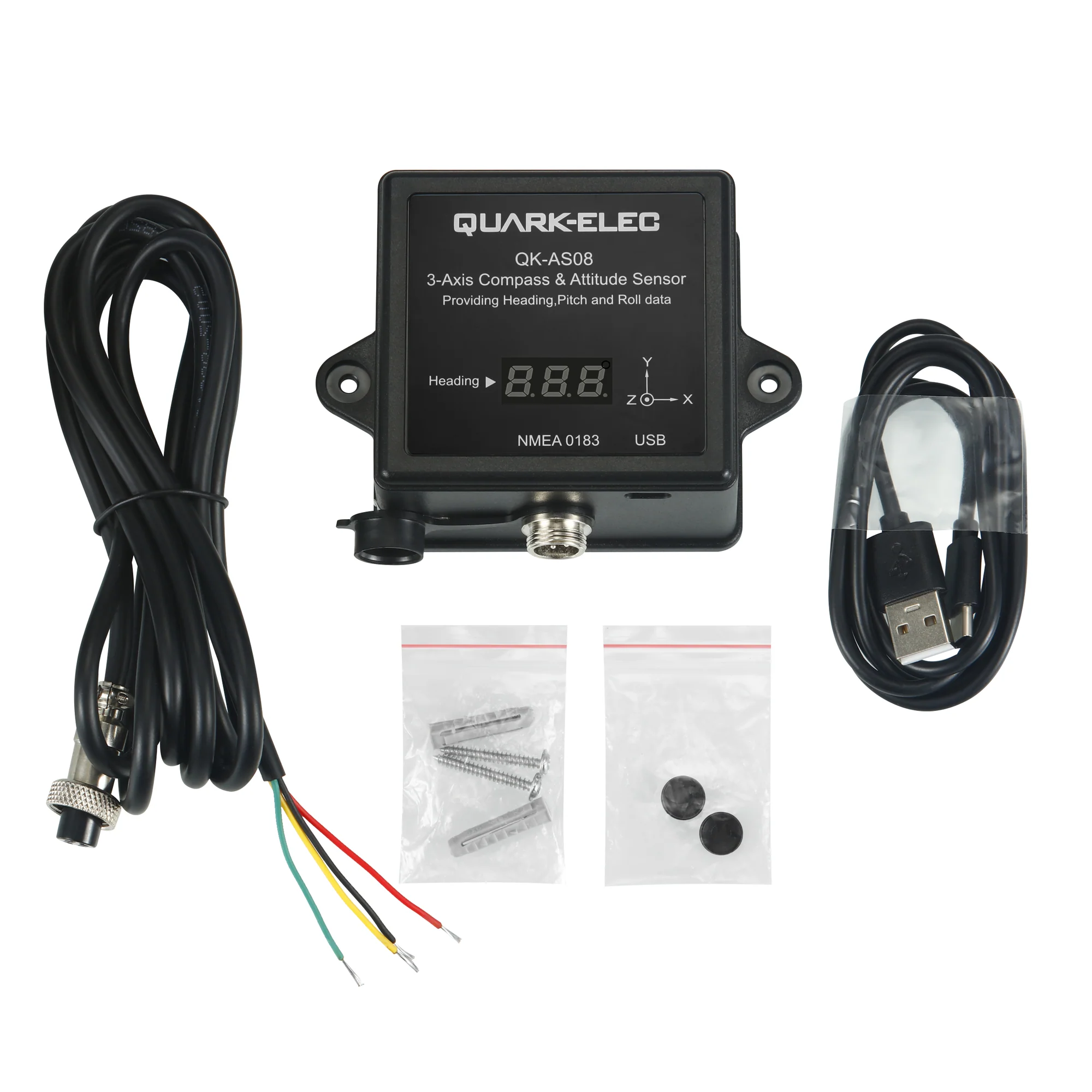 Quark-Elec Three-axis Compass & Attitude Sensor - QK-AS08 - Image 4