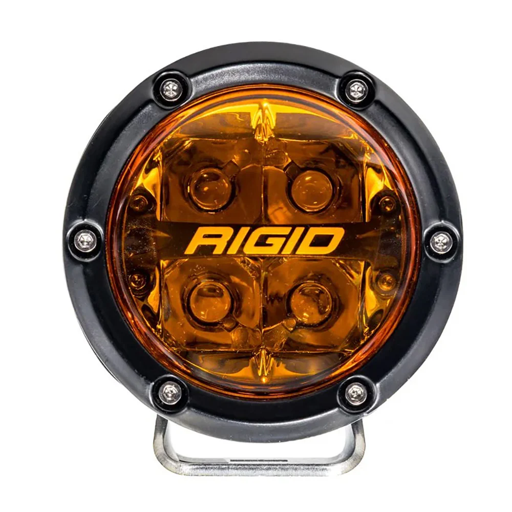 RIGID Industries 360 Series 4" Spot w/Amber Pro Lens - Pair [36123] - Image 2