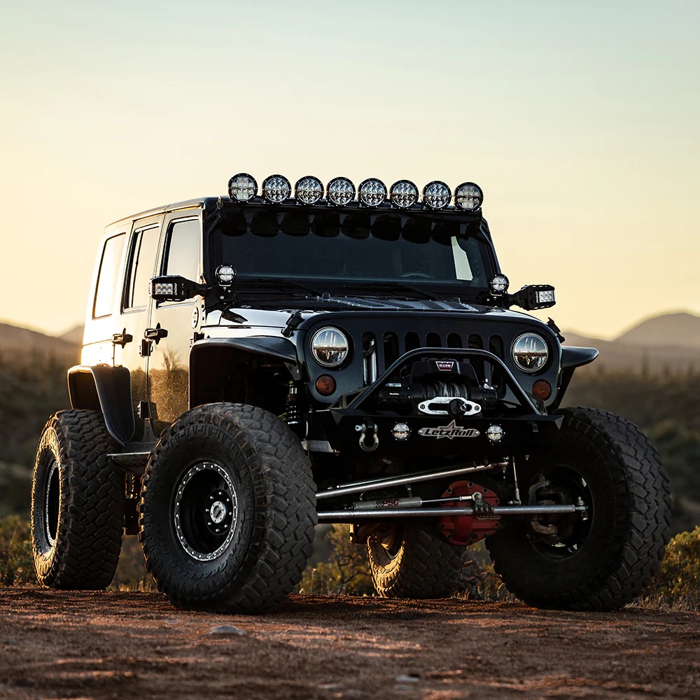 RIGID Industries 360-Series 6" LED Off-Road Fog Light Drive Beam w/Blue Backlight - Black Housing [36207] - Image 2