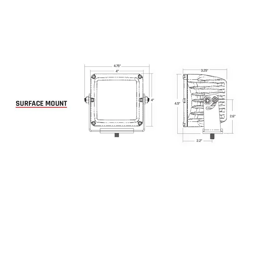 RIGID Industries D-XL PRO Diffused - Pair - Black [322313] - Image 2