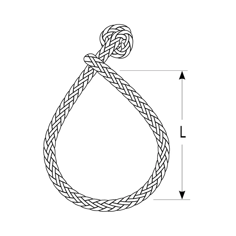 Ronstan Soft Shackle - Size M - 6mm x 90mm w/Robline Line [DSH-6GRY] - Image 2