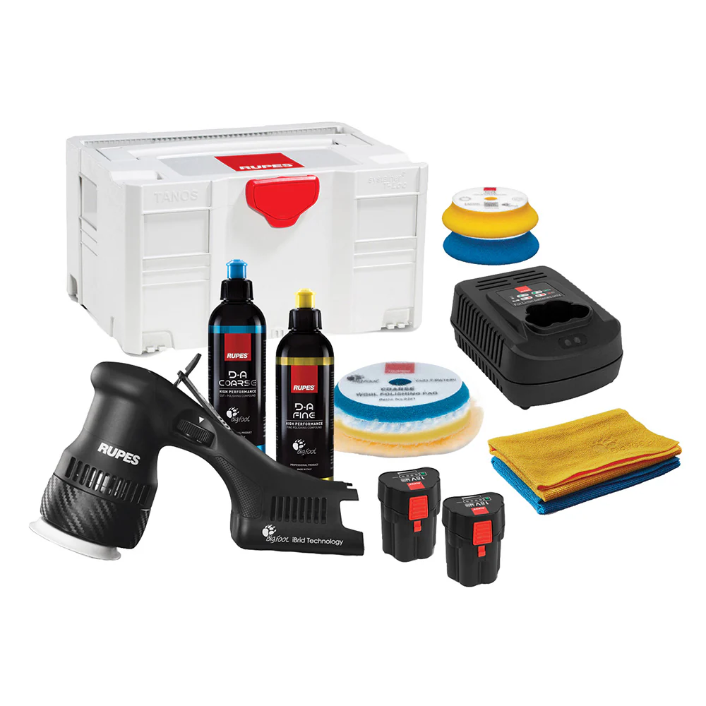 RUPES Bigfoot HLR75 Mini iBrid Polisher Kit Beta [HLR75/BETA]