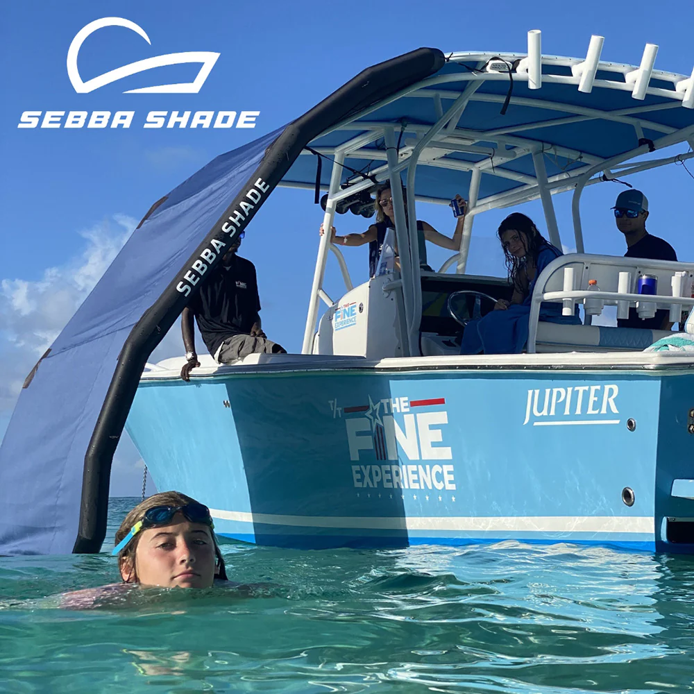 Sebba Shade 8 x 12 ft. Black Sun Shade f/Boats 26'+ [SS8X12BLK] - Image 3