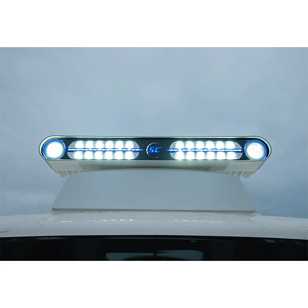 Shadow-Caster Eagle Ray LED Light Bar - White Housing  Dual Optics [SCM-EAGLE-RAY-WH] - Image 3