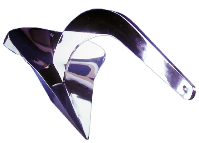 Spade Anchor Model XHR240 - 157 Lbs. 316 Stainless Steel for Boats LOA < 99' - Disp. < 88,200 lbs.