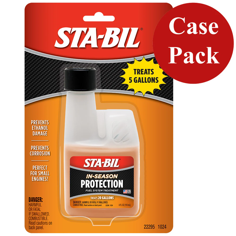 STA-BIL In-Season Protection - Small Engine - 4oz *Case of 6* [22295CASE]